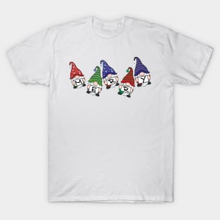 Scattered Merry Gnomes T-Shirt